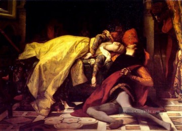  X Kunst - Der Tod von Francesca de Rimini und Paolo Malatesta Akademismus Alexandre Cabanel